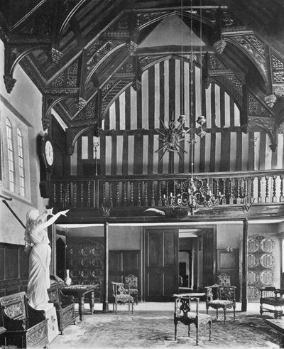 Giffords Hall：约翰斯国王宴会厅 作者 查尔斯·拉瑟姆（Charles Latham）