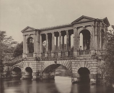 Palladian Bridge，威尔顿 作者 查尔斯·拉瑟姆（Charles Latham）