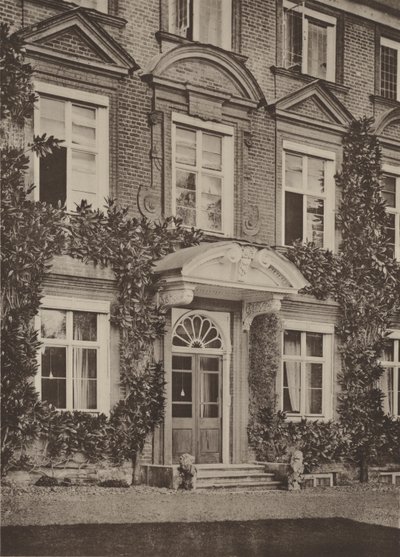 Tyttenhanger，Herts，入口，花园前 作者 查尔斯·拉瑟姆（Charles Latham）