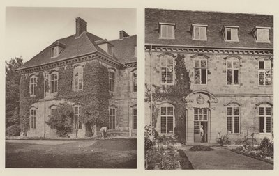 Wolvesey House，温彻斯特，南北两部分 作者 查尔斯·拉瑟姆（Charles Latham）