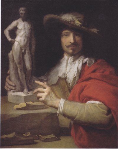 德语：Porträt des Bildhauers Nicolas le Brun 雕塑家尼古拉-勒布伦的肖像 作者 查尔斯·勒布朗