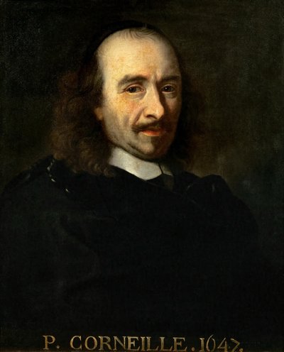 Pierre Corneille肖像1606-1684 作者 查尔斯·勒布朗