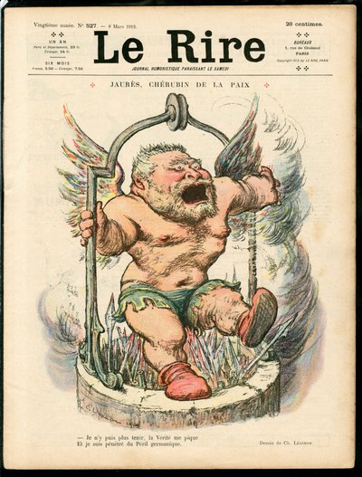 “The Laughter”的封面，Satirical en Colors 作者 查尔斯·莱安德烈
