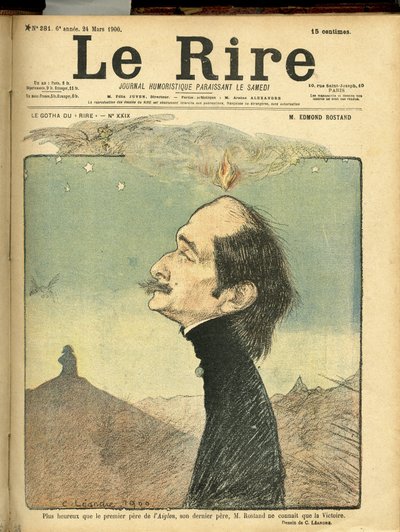 Charles Leandre (1862-1934) 为 Le Rire 的封面插图 作者 查尔斯·莱安德烈