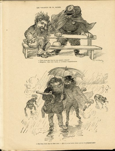 Charles Leandre (1862-1934) 在 Le Rire 的插图 作者 查尔斯·莱安德烈