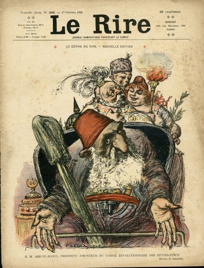 Illustration of Charles Leandre (1862-1934) for the Cover of Le Rire 作者 查尔斯·莱安德烈
