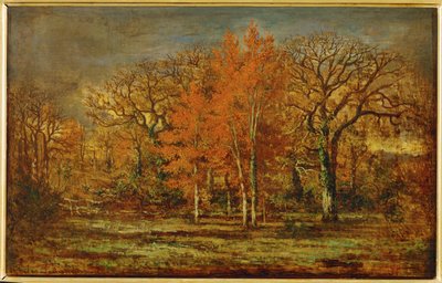 森林流苏（布面油画） 作者 查尔斯·勒鲁