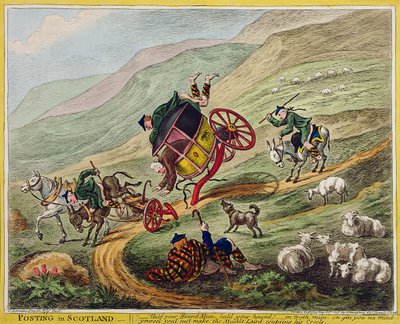在苏格兰出版，由Hannah Humphrey出版，1805年（手工彩色蚀刻） 作者 Charles Lorraine Smith