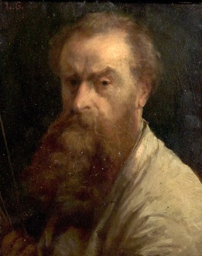 自画像 作者 Charles Louis Gratia