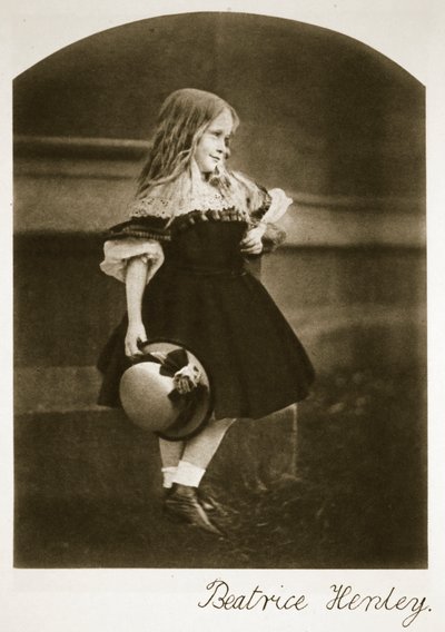 Beatrice Henley，1862年9月（棕褐色照片） 作者 查尔斯·路德维奇·道奇森