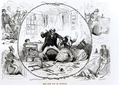 失去幽默感的狮子（雕刻）（黑白照片） 作者 查尔斯·高威