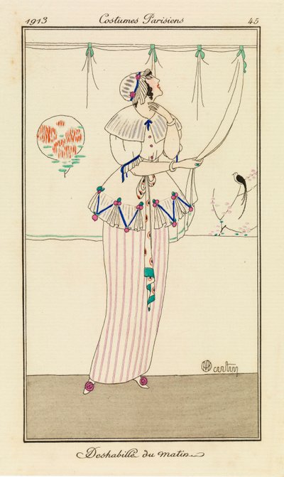 巴黎人的服饰》中的第 45 幅图画 作者 查尔斯·马丁