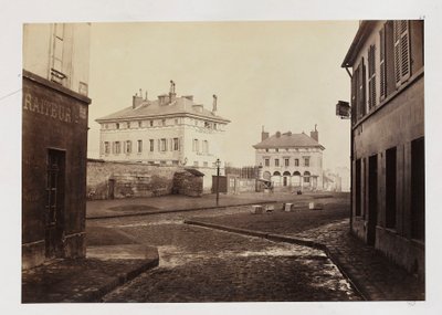 Barriere dItalie，来自巴黎的Gerard街，1858-78 作者 查尔斯·马维尔