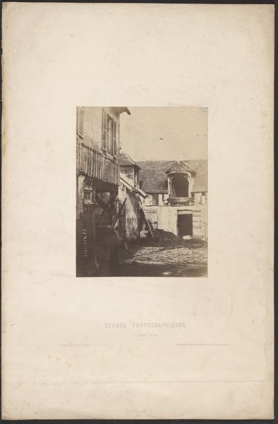 [农舍庭院 作者 Louis Désiré Blanquart Evrard