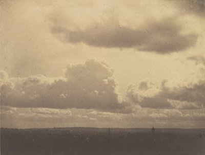 对天空的研究，1855-56年。 作者 查尔斯·马维尔