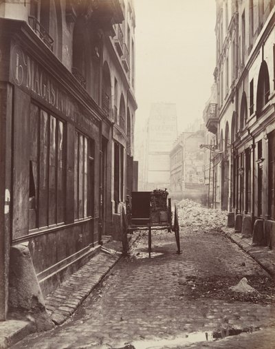 埃斯蒂纳街，来自布歇街，1862-65年。 作者 查尔斯·马维尔