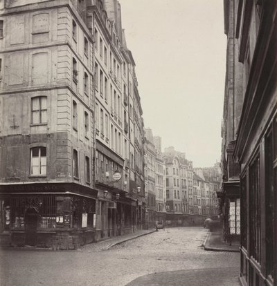 Rue de la Ferronnerie，角1865年。 作者 查尔斯·马维尔