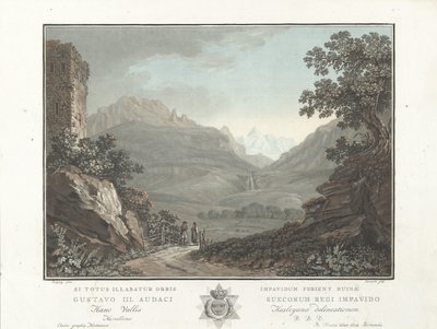 茨维瑟兰的 Berglandschap
上哈希山谷景观（作品名称）
瑞士山区的迷人景色（系列标题） 作者 雅各布·因特玛（可能）