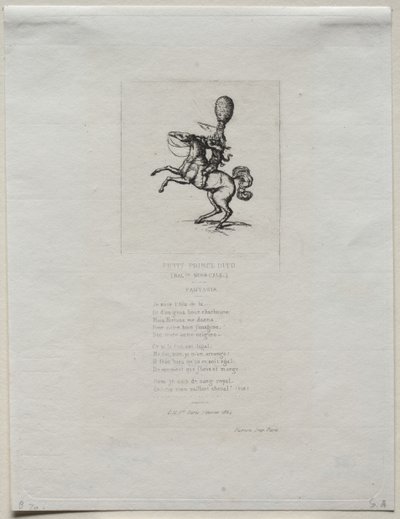 小王子在这里，1864年。 作者 查尔斯·梅里昂