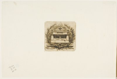 莫里哀墓，巴黎 Père-Lachaise 公墓 作者 查尔斯·梅里昂