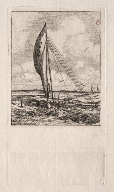 Swift Sailing Proa，大洋洲马尔格雷夫群岛 作者 查尔斯·梅里昂