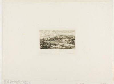 阿卡罗阿的法国小殖民地，1845 年 作者 查尔斯·梅里昂