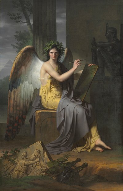 克里奥，《历史缪斯》，1800年。 作者 Charles Meynier