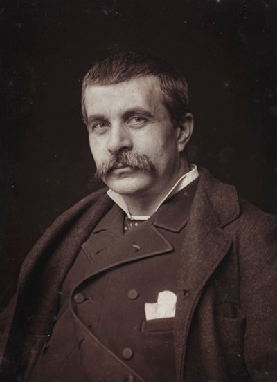 艺术和传记专辑，第5年，沙龙1885年; Nouÿ的法国画家Jean-Jules-Antoine Lecomte的肖像（1842-1923） 作者 Charles Michelez