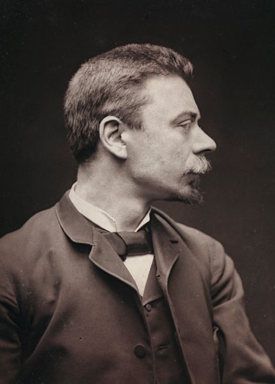 艺术和传记专辑，第6年，沙龙1885年;法国画家JosephPaulMeslé的肖像（1855-1929） 作者 Charles Michelez