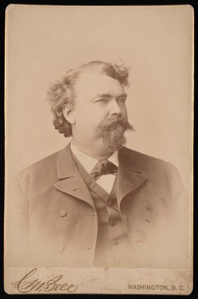 亚历山大-布朗1843-1906年的画像，1893年之前。 作者 查尔斯·米尔顿·贝尔