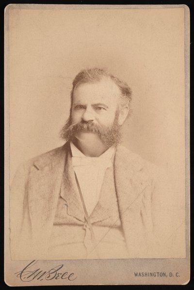 约翰-韦斯利-鲍威尔的肖像，1834-1902年，约1872年。 作者 Charles Milton Bell
