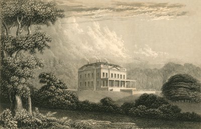 希思菲尔德公园，1835年。 作者 查尔斯·莫特兰