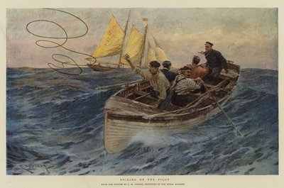 拾起领航员（chromolitho） 作者 查尔斯·穆雷 (继) 帕迪