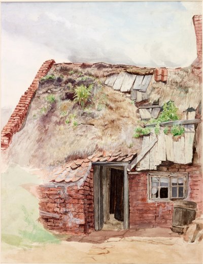 渔夫小屋（bodycolour） 作者 查尔斯·纳皮尔·海米