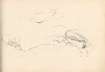写生簿（油画和铅笔在纸上） 作者 查尔斯·纳皮尔·海米