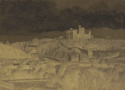 瓦朗布罗萨城堡，戛纳，约 1852 年（照片1852 年（照片） 作者 查尔斯·内格雷