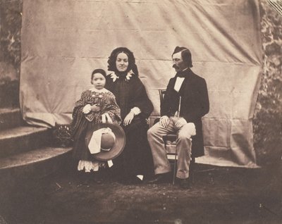 [家庭组]，1854年。 作者 查尔斯·内格雷