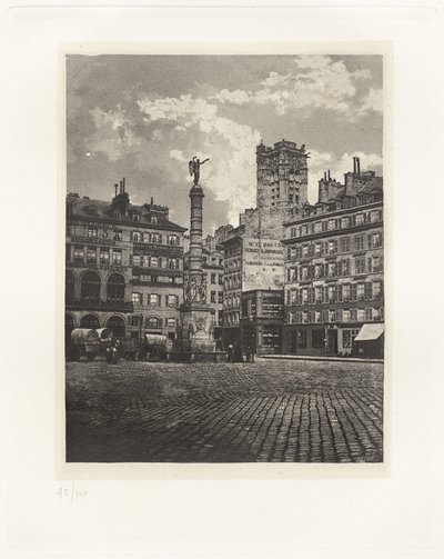 第五板块 - 夏特莱广场 (Plate V - Place du Châtelet) 作者 查尔斯·内格雷，安德烈·詹姆斯