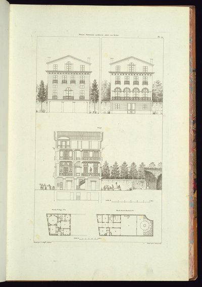 绑定打印（法国） 作者 查尔斯·尼古拉斯·兰索内特