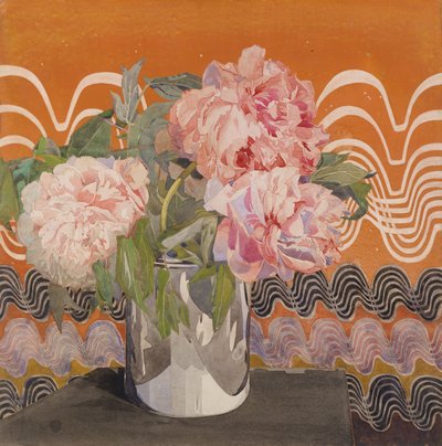 Peonies，c.1920 作者 查尔斯·雷尼·麦金托什