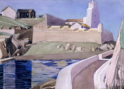 灯塔，1927年（纸上铅笔） 作者 查尔斯·雷尼·麦金托什