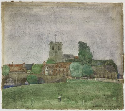 Wareham，多塞特郡，1895年 作者 查尔斯·雷尼·麦金托什