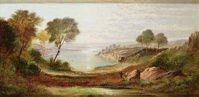 早晨，切普斯托城堡，Monmouthshire 作者 查尔斯·罗伯特·莱斯利
