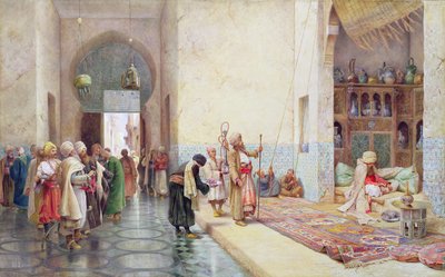 维克多·雨果的“Les Orientales”的Pasha Pain，1829年出版 作者 查尔斯·罗伯逊