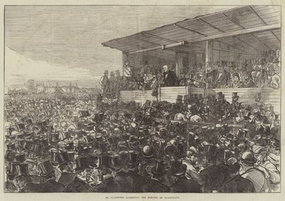 格拉德斯通先生在Blackheath会议上致辞 作者 Sir John Charles Robinson