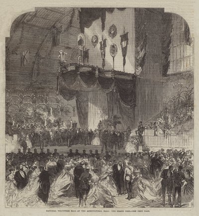 国家志愿者球在农业大厅，大傣族 作者 Sir John Charles Robinson