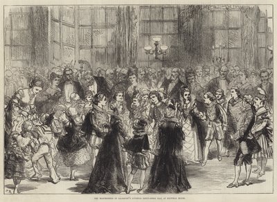 在哈特菲尔德之家的索尔兹伯里少年化装舞会的侯爵夫人 作者 Sir John Charles Robinson
