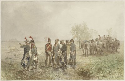 荷兰法国军官会议，1793 年 作者 查尔斯·罗森（Charles Rochussen）