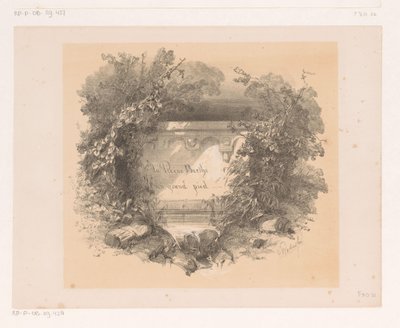 风景墙上的标题
扉页：雅克-科林-德-普兰茜，《La Reine Berthe au grand pied》，1842 年 作者 查尔斯·罗森（Charles Rochussen）