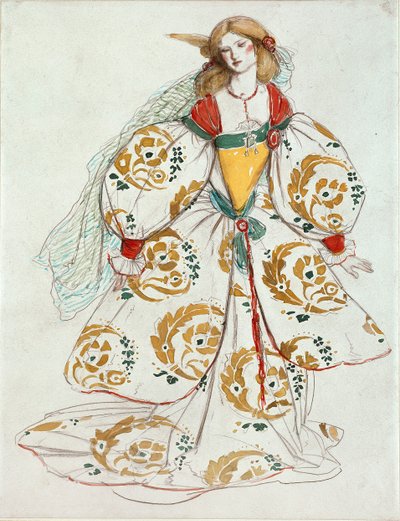 服装设计，约1850-1880 作者 查尔斯·里基茨